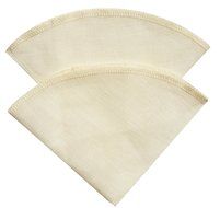 Reusable Coffee Filters for Chemex ,No Harmful Chemical ,All Natural ,2 Pack of P&amp;F Circle Shaped Filters