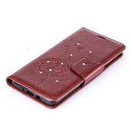 Galaxy J7 2016 Case,Galaxy J7 2016 Cover,ikasus Glitter Diamond Embossing Flowers Lily Butterfly PU Leather Flip... N9