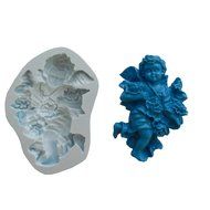 Silicone Molds Fondant Cupido M4669 By Ok Molds