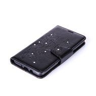 Galaxy J7 2016 Case,Galaxy J7 2016 Cover,ikasus Glitter Diamond Embossing Flowers Lily Butterfly PU Leather Flip... N11