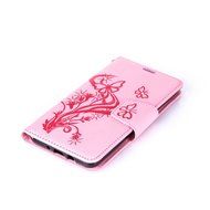 Galaxy J7 2016 Case,Galaxy J7 2016 Cover,ikasus Glitter Diamond Embossing Flowers Lily Butterfly PU Leather Flip... N12