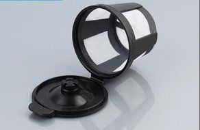Updated Model Kcup Reusable Filter 4 Pack Set for Keurig 1.0 System Very Strong Body Refillable K Cup for Grind...