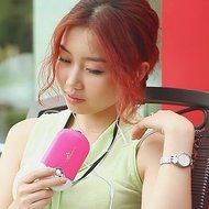 MuLuo Portable Handheld USB Mini Small Air Conditioner Cooler Cute Fan Black N5