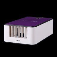 Yosoo Portable Mini Rechargeable USB Powered Air Conditioning Fan Chargeable Hand-held No Leaf Fan Air Conditioner... N4