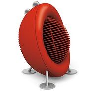 Three Settings Contemporary Design Red Max Fan Heater, 1,500 Watts