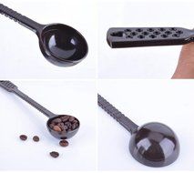 Lautechco&reg; 10pcs Household Standard 10g Measuring Coffee Beans Spoon Plastic Estimating Amount Of Beans Spoon... N3