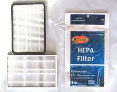9 Kenmore Upright 50688 and 50690, Panasonic Type U-2 Vacuum Bags Microfiltration with Closure N3