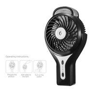 Handheld Fan Spray,SOONHUA 3 Modes Speed Rechargeable Mini Fan &amp; 2 Modes Cool Misting Humidifier for Home Office... N28