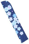 KYOYU Japanse Flower Pattern Silk Sensu Folding Fan,Pink N11