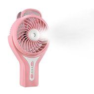 Handheld Fan Spray,SOONHUA 3 Modes Speed Rechargeable Mini Fan &amp; 2 Modes Cool Misting Humidifier for Home Office... N35