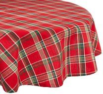 DII Christmas Holiday Holly Jolly Plaid Napkin, Set of 6 N18