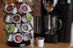 Java Concepts&reg; Universal K-Cup Deluxe Steel Carousel, Keurig 1.0, 2.0 &amp; iCoffee, Black