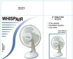 WHISPAIR WDF9 Oscillating Table Fan