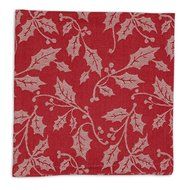 DII Christmas Holiday Holly Jolly Plaid Napkin, Set of 6 N25