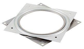 Shepherd Hardware 9548 6-Inch Square Lazy Susan Turntable, 500-lb Load Capacity by Shepherd Hardware