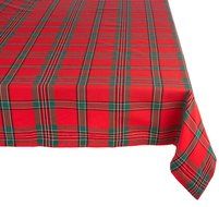 DII Christmas Holiday Holly Jolly Plaid Napkin, Set of 6 N28