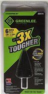 Greenlee 36414 Kwik Stepper Bit 7/8,1-1/8,1-7/32,1-1/4 and 1-3/8 by Greenlee Textron