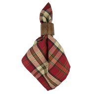 DII Christmas Holiday Holly Jolly Plaid Napkin, Set of 6 N36