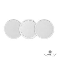 3 Pro AeroPress Stainless Steel Filters by Corretto Coffee - FINE, ULTRA-FINE &amp; MESH + Brewing Guide - Reusable...