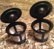 2 x Own Coffee Reusable Keurig Solo Filter Pod K-Cup BVMC kG6 Mr Coffee KG5 N3