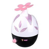 OFTEN&reg; Ultrasonic Sunflower Mute Air Room Humidifier Purifier (Pink) N8