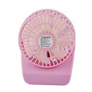 NewSilkRoad Mini Handy Portable USB Rechargeable Emergency Fan 7 blades, 4 Speeds of Air Force Adjustable, Timing... N5