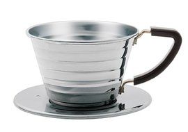 Kalita Wave Dripper 155 Stainless Steel coffee Dripper #04021 1~2 Cup