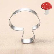 Y&amp;XL&amp;H Mushroom Shape Cookie Cutters Fruit Cut Molds Stainless Steel