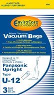 Panasonic Type U-12 Upright Vacuum Bags