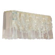 Bestwishes2u 1pcs Lace Air Conditioner Anti Dust Cover Air Conditioner Dustproof Cover N12