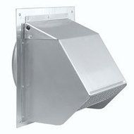 Broan 647 Wall Cap Aluminum 7&quot; Round Duct by Unknown