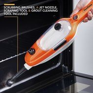 VonHaus 10 in 1 Upright and Handheld Steam Mop Cleaner with 2 Microfiber Pads and Multiple Attachments N4