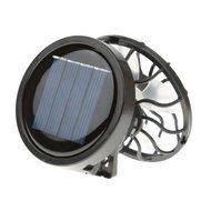 Mini Clip-on Solar Cell Fan Travel Camping Sun Power Energy Panel Outdoor Cooling Cooler N4