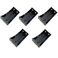 Battery Storage Box, FTXJ 5PCS DIY Box Holder Case For 2 X 18650 3.7V Rechargeable Battery 4 Pin N4