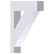 Fypon BKT12X16 Bracket with 16 H x 3 W x 11 1/2 Projection by Fypon