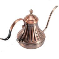 MyLifeUNIT Pour Over Coffee Kettle, Stainless Steel Hand Drip Kettle Pour Over Coffee and Tea Pot 450ml/15oz (... N2