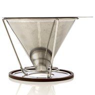 Stainless Steel Pour Over Coffee Maker - Pour Over Coffee Dipper - Reusable Drip Coffee Maker - Reusable Paperless... N2