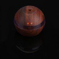 Kemilove Air Aroma Essential Oil Diffuser LED Ultrasonic Aroma Aromatherapy Humidifier (Brown) N9