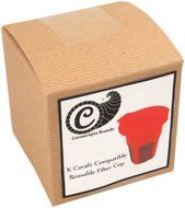 K Carafe Compatible Reusable Filter Cup Carafe K-Cup for Keurig 2.0 K200, K300, K400, K500 Series N2