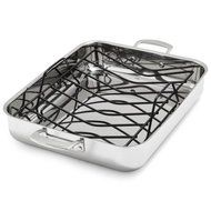 Sur La Table Tri-Ply Stainless Steel Roasting Pan SLT-0001245 , 16" x 13"