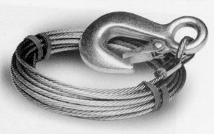WINCH CABLE 7/32 50' by Tie Down Engineering