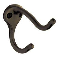 Baldwin 0740140 Costume Hook, Bright Nickel by Baldwin