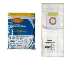 Bissell Style 1 and 7 Upright Vacuum Bags -9 Pk