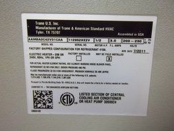 AMERICAN STANDARD New Central Air Conditioner Air Handler AAM8A0C42V31CA ACC-7090 N2