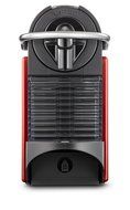 Nespresso D60 Pixie Dark Red Espresso Machine With Aeroccino Plus Milk Frother