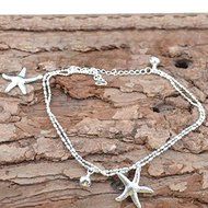 Sexy Womens Starfish Ankle Chain Anklet Bracelet Foot Jewelry Sandal Beach Chain N4
