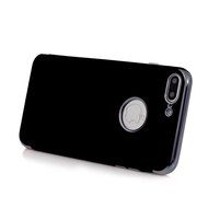 iPhone 7 Plus Case (5.5 inch) - Shockproof Soft TPU Rubber Skin Gel Bumper Case Splicing Electroplating Frame... N29