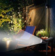[2 Pack] InaRock 2-in-1 Solar Powered LED Outdoor Garden Spotlight Landscape Light Track Lighting Site Lighting... N8