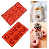 AYAMAYA Food-Grade Vermilion Silicone Chocalate Cookie Cupcake 2.5*0.4 inch Baking Pan