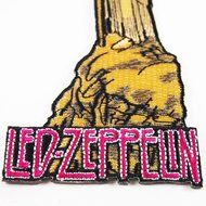 LED Zeppelin Rock Heavy Metal Punk Music Band Logo Patch Sew Iron on Embroidered Badge Sign Costume Gift. For...